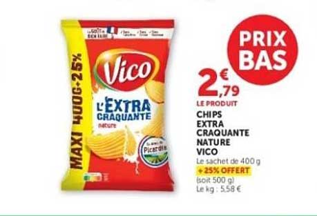 Vico L'EXTRA CRAQUANTE