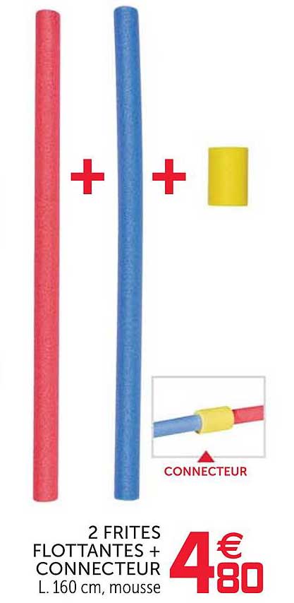2 frites flottantes + connecteur