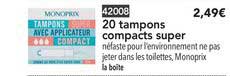 20 tampons compacts super
