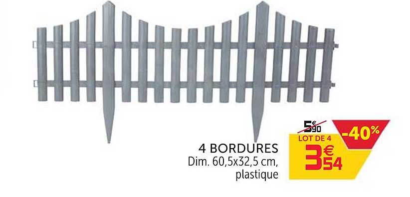4 bordures
