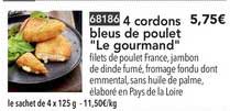 4 Cordons Bleus De Poulet Le Gourmand