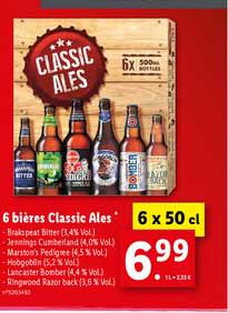 6 Bières Classic Ales