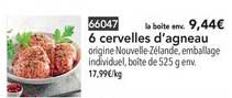 6 cervelles d'agneau