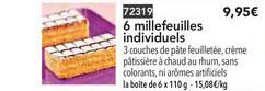 6 Millefeuilles Individuels