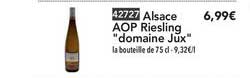 alsace aop riesling domaine jux