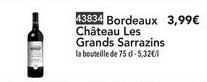 bordeau château les grands sarrazins