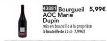 bourgueil aoc marie dupin