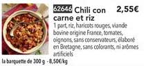 chili con carne et riz
