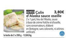 colin d'alaska sauce oseille