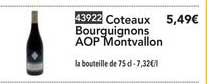coteaux bourguignons aop montvallon
