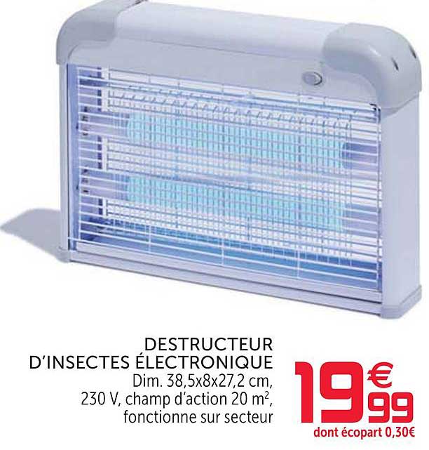 destructeur d'insectes électronique