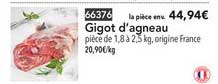 gigot d'agneau