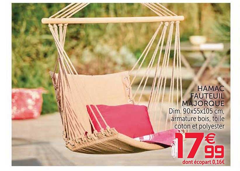 Hamac Fauteuil Majorque