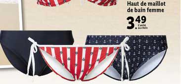 Haut De Maillot De Bain Femme