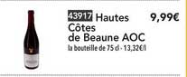 hautes côtes de beaune aoc