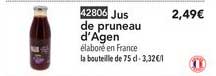 jus de pruneau d'agen