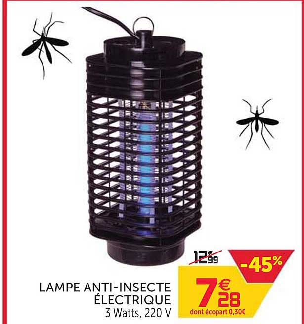lampe anti insecte électrique