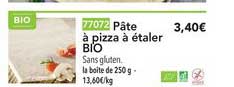 Pâte à Pizza à étaler Bio