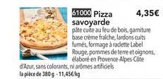 pizza savoyarde
