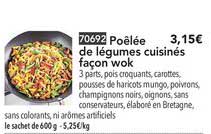 Poêlée De Légumes Cuisinés Façon Wok