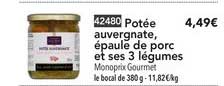 potée auvergnate épaule de porc et ses 3 légumes