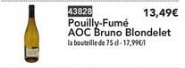 pouilly fumé aoc bruno blondelet