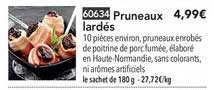 pruneaux lardés