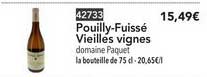 puoilly fuissé vieilles vignes