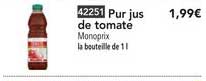 Pur Jus De Tomate