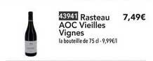 rasteau aoc vieilles vignes