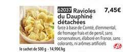 ravioles du dauphiné détachées