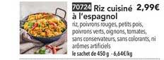 riz cuisiné à l'espagnol