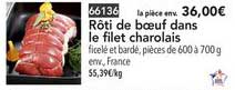 rôti de bœuf dans le filet charolais