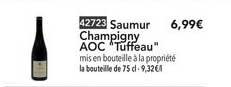 saumure champigny aoc tuffeau