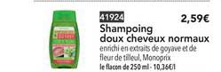 shampoing doux cheveux normaux