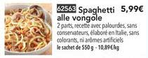 spaghetti alle vongole