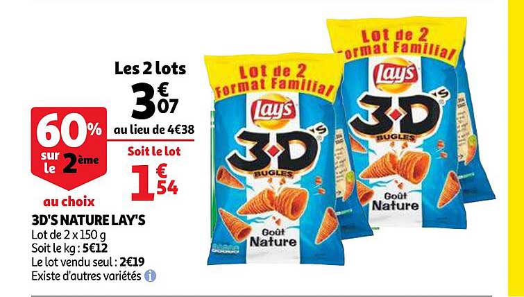 3d's Nature Lay's