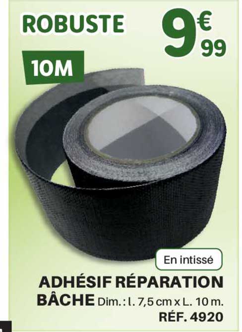 Adhésif Réparation Bâche
