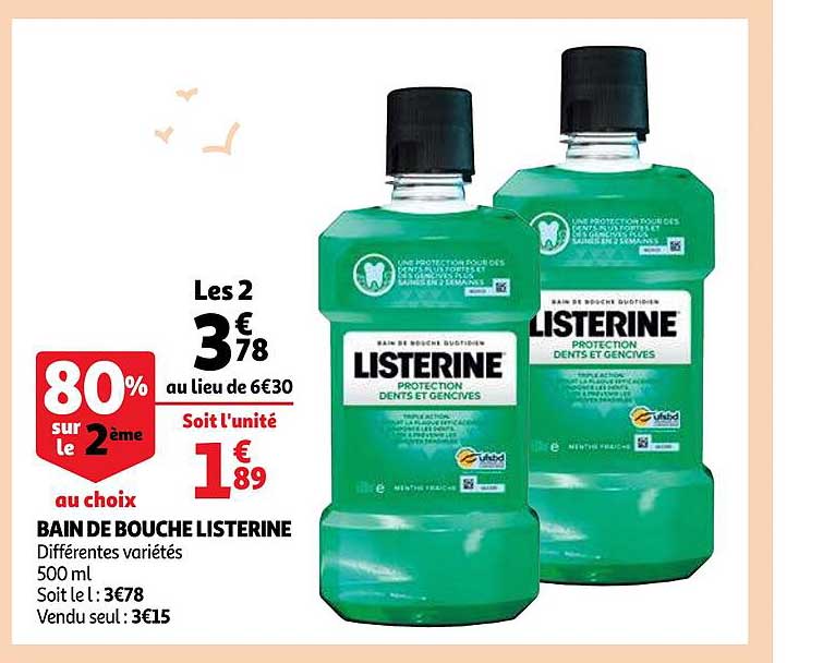 Bain De Bouche Listerine