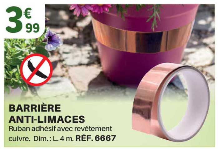 Barrière Anti-limaces