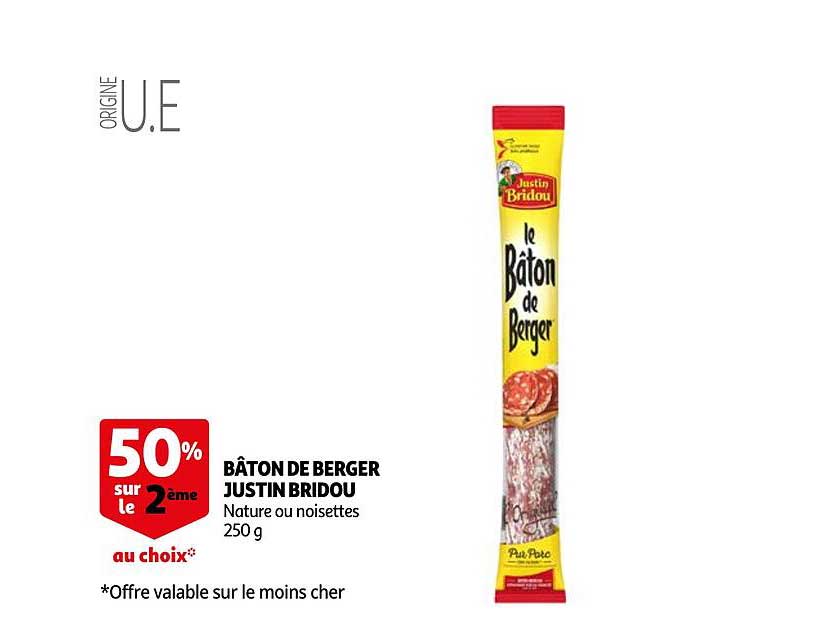 bâton de berger justin bridou