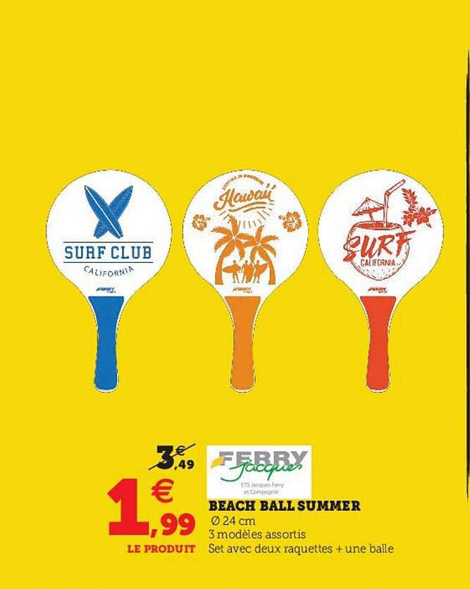 beach ball summer ferry jacques