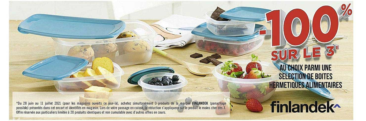 boîtes hermétiques alimentaires