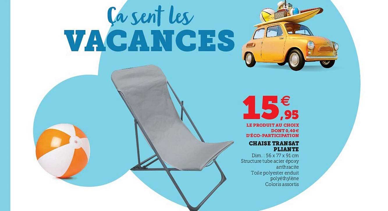 Chaise Transat Pliante