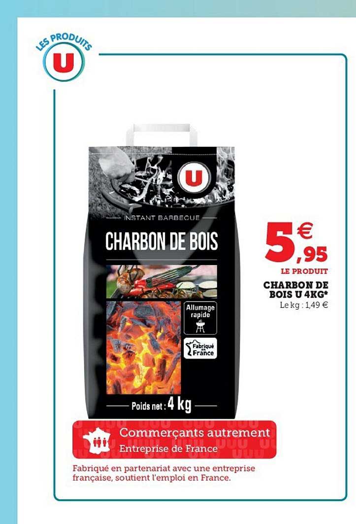 charbon de bois u 4kg