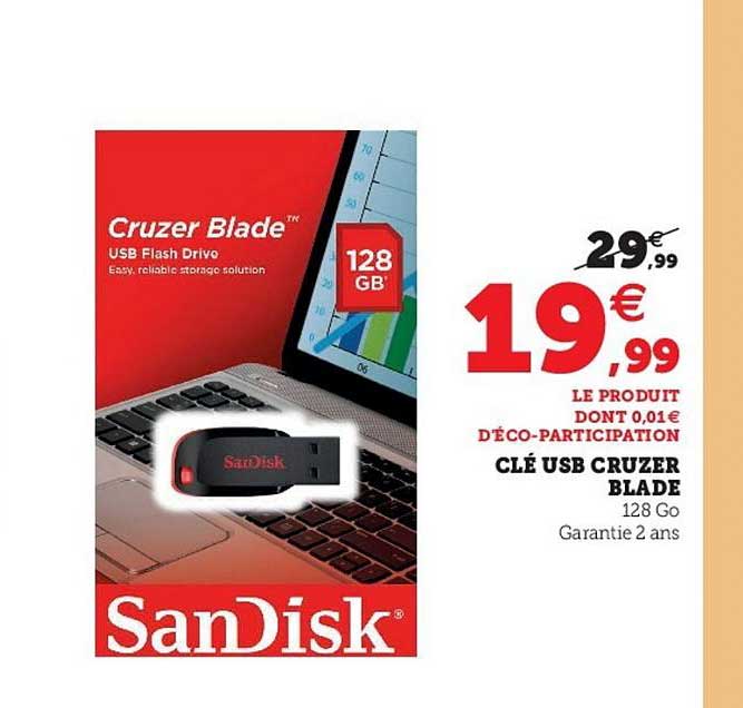 clé usb cruzer blade sandisk