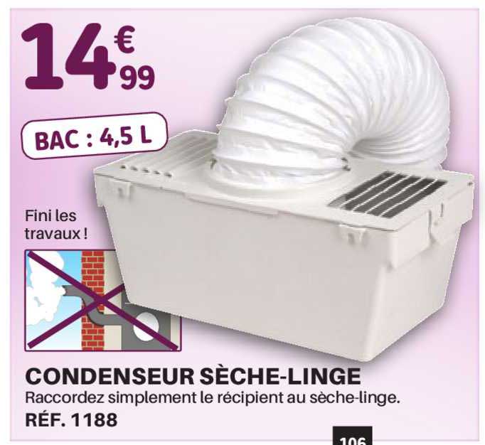 condenseur sèche-linge