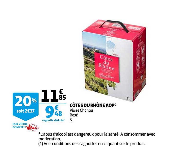 côtes du rhône aop pierre chanau