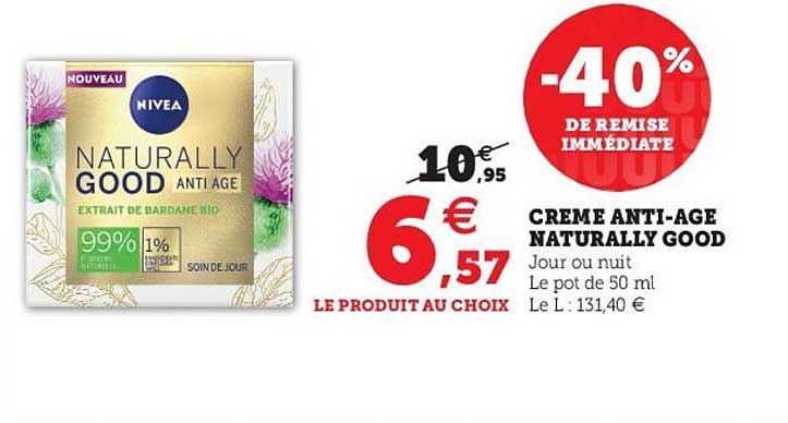 crème anti-âge naturally good