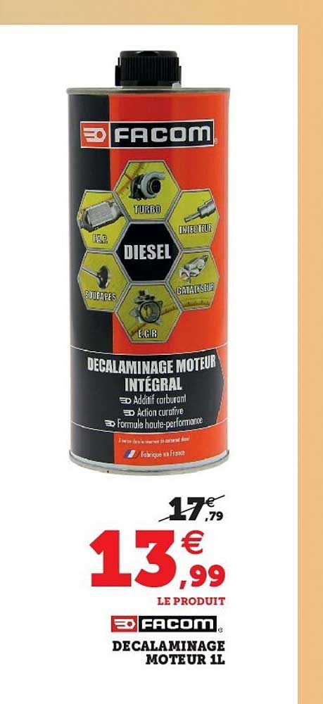 décalaminage moteur 1l facom
